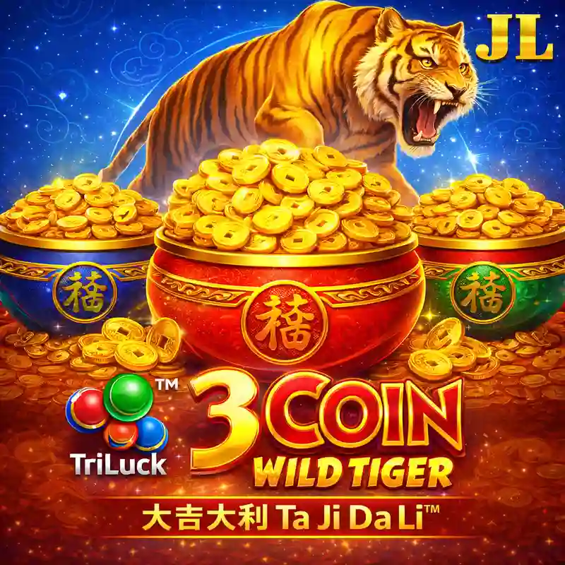 3 Coin Wild Tiger Online Casino Game